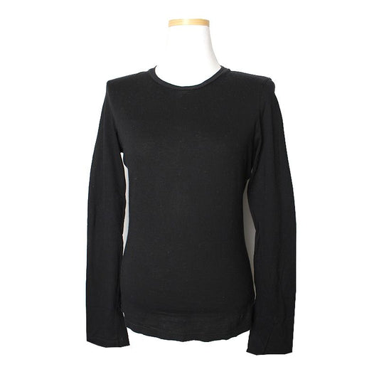 James Perse James Pulse Black Cotton T-Shirt 44 88559286
