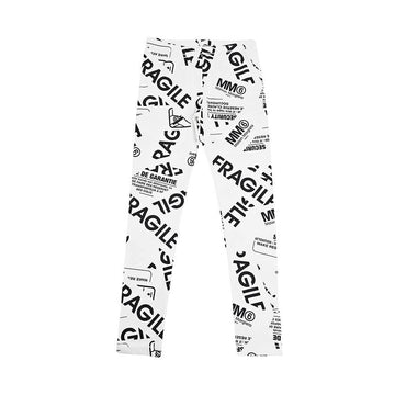 MAISON MARGIELA キッズ マルチロゴ レギンス M60038 MM012 M6100 88907885