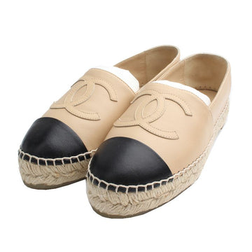 CHANEL ツートンエスパドリーユ 35 88921471