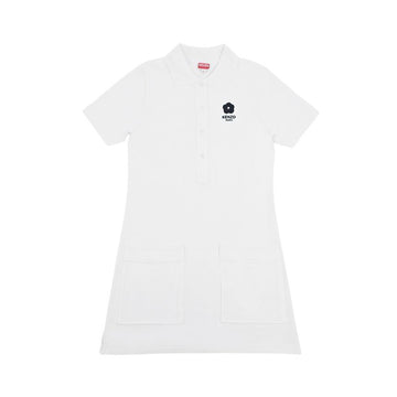 Kenzo Scratch Women's Logo Printing Polo Short Dress FE52RO7444PU 01 - (XS) 90835524