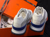 HERMES Trail Sneaker Grau Blau Orange Multi 90838486 [P]