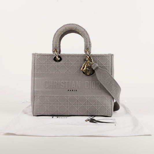 DIOR レディ ディライト ラージ トート ショルダーバッグ 110649981