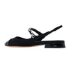MIU MIU Damen Slingback aus Samt und Lackleder 5F046E 3I3O F0002 91196778 [P]