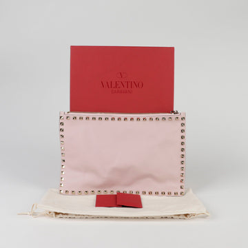 VALENTINO NW1P0269BOL Rockstud Clutch 88898530