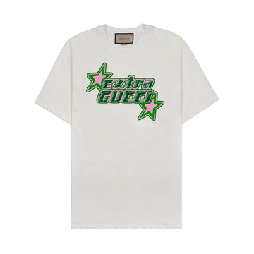 Gucci Extra Cotton Jersey Short Sleeve T-Shirt 91441191 [P]