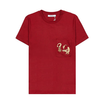 MAXMARA Damen ELMO 005 Kurzarm-T-Shirt 91441203