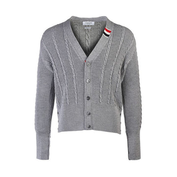 Thom Browne Men's Cable Stitch Cardigan 91441370