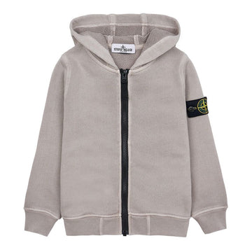 Stone Island Boys' Logo Badge Hooded Zip-Up 64452710
