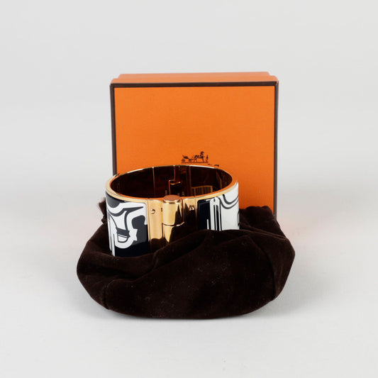 Hermes Tattoo Positive Hinge XL Extra Wide Bracelet 551995FO 91517756