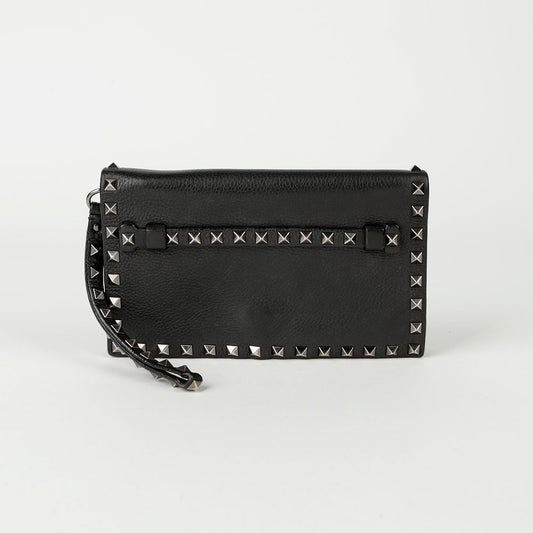 Valentino Rockstud Strap Clutch 91462370