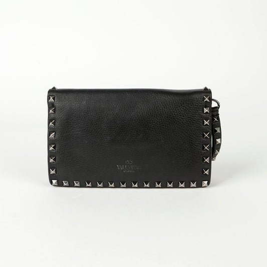 Valentino Rockstud Strap Clutch 91462370