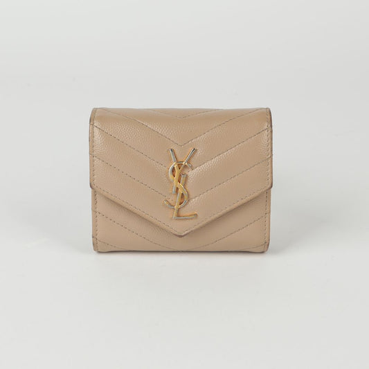 Saint Laurent Cassandra Monogram Wallet 91540841