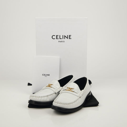 CELINE ルコ トリオペ ローファー 35 91470284