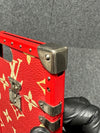 LOUIS VUITTON シュプリーム アイフォン +7 トランク ケース 92008304 [P]