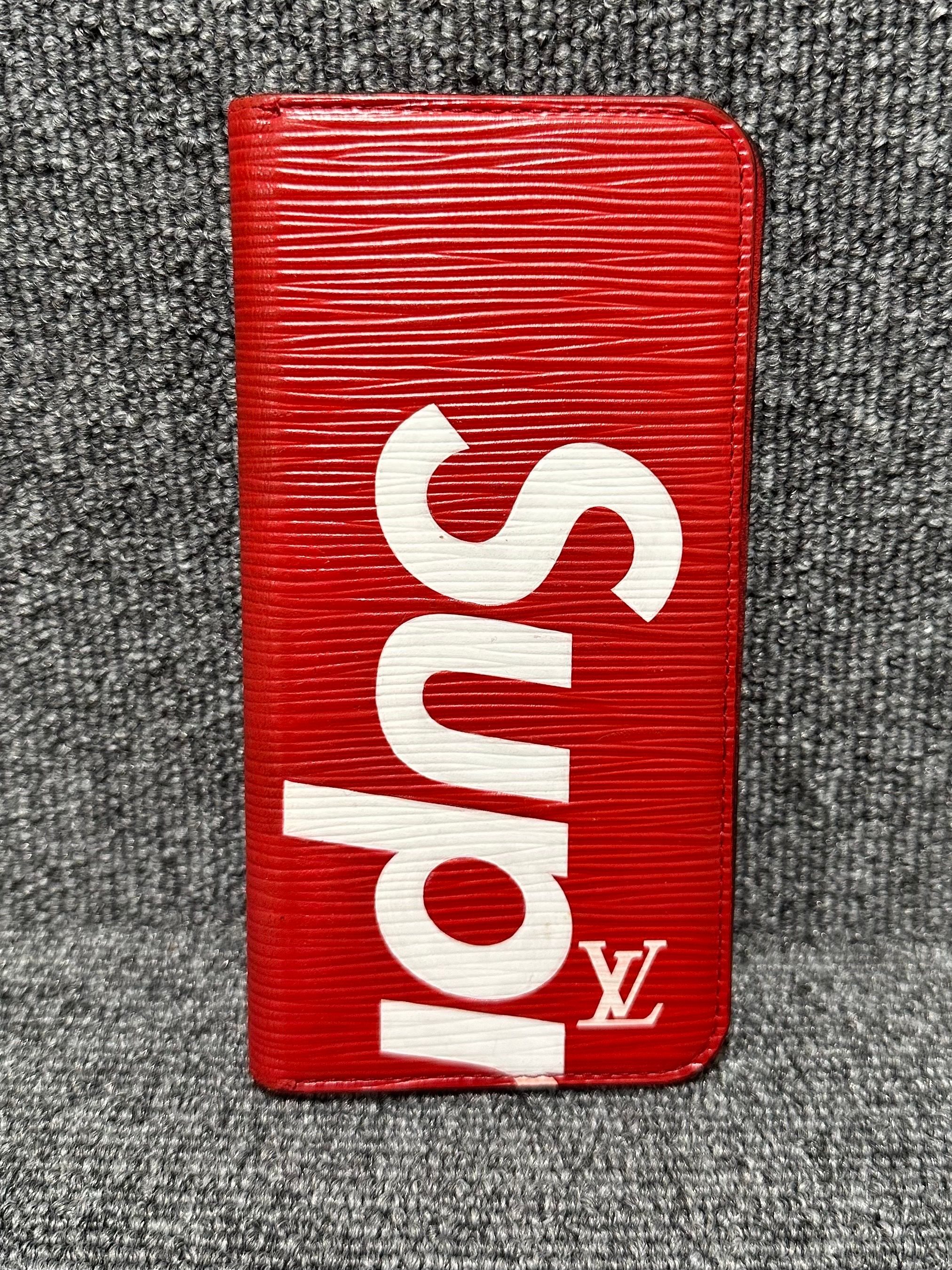 Supreme Iphone Louis Vuitton Case Louis Vuitton Supreme Red Epi