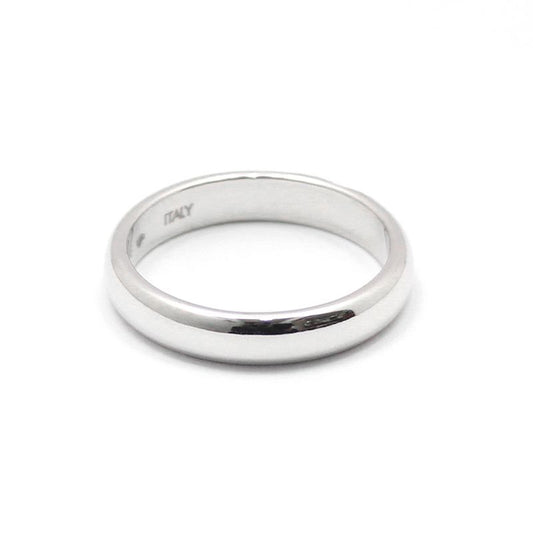 Louis Vuitton Q9O61D 18K White Gold LV Bolt Wedding Ring 50 92137048