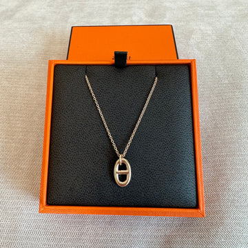 HERMES パランドールシャンダル ネックレス ローズゴールド ギフト用 92148311