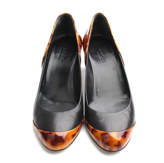 GUCCI Leopard Trim Pumps 35,5 92186817