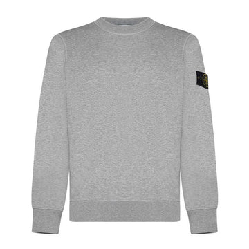 Stone Island Stone 24SS Badge Crewneck Sweatshirt Gray 801563051 A0M64 92380671