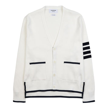 Thom Browne Men's 4-Bar Striped Cardigan 92389213