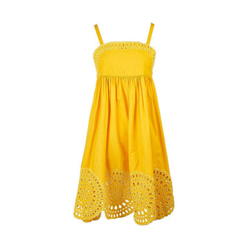 STELLA MCCARTNEY KIDS ブロードリィアンゲレーズキャミドレス 92389321
