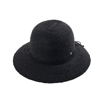 HELEN KAMINSKI ドーラ クロシェハット チャコール HAT51499 92393506