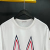 MONCLER Logo T-Shirt Kurzarm Weiß 92395879 [P]