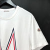 MONCLER Logo T-Shirt Kurzarm Weiß 92395879 [P]