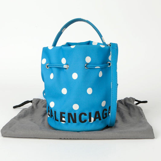 BALENCIAGA ドローストリング バケット トート 兼 ショルダーバッグ XS サイズ 619458 91681183