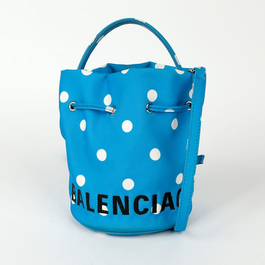 BALENCIAGA ドローストリング バケット トート 兼 ショルダーバッグ XS サイズ 619458 91681183