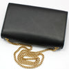 Saint Laurent 354119 Gold Monogram Tassel Kate Medium Chain Shoulder Bag 92492178 [P]