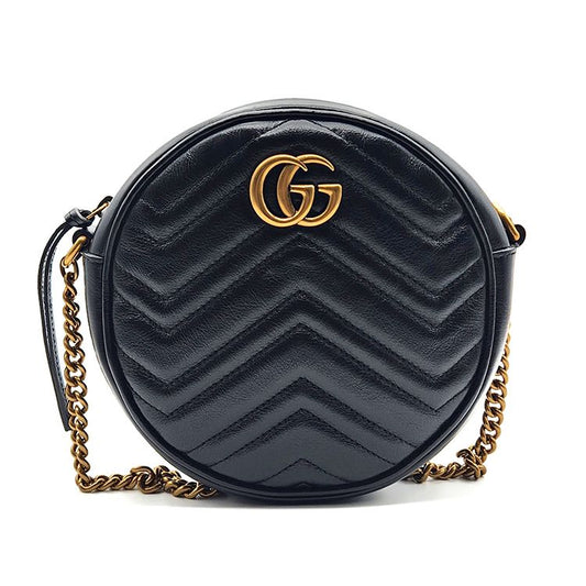 GUCCI マモン ラウンド ミニ クロスバッグ (550154) 92507083