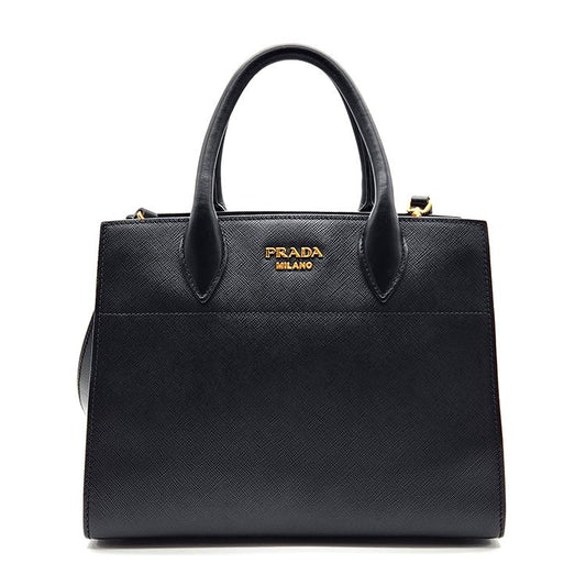 PRADA サフィアーノ ビブリオテック トート兼ショルダーバッグ (1BA050) 92508068