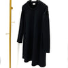 Moncler Round Neck Women's Dress Black 92635554 [P]