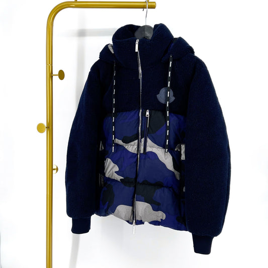 MONCLER Big Logo Padded Fleece Jacket 2 60293354