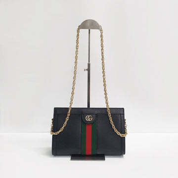 GUCCI Ophidia Schultertasche mit Goldkette 503877 92716967