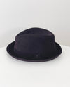 Hermes Women's Purple Corduroy Fedora 58cm 2JHEH4219 92741720 [P]