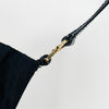 Prada Vintage Black Pocono Leather Strap Luxury Shoulder Bag 4VPRB14957 92907538 [P]