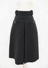 Louis Vuitton Midi Skirt Black 1A9XS1 93145157 [P]