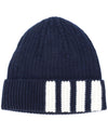 THOM BROWNE Cashmere Beanie mit Diagonal MKH009A 00011 415 93251581 [P]