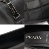 Prada 2DD159 Black Saffiano Leather Silver Lettering Men's Driving Loafers 9.5 93300747 [P]