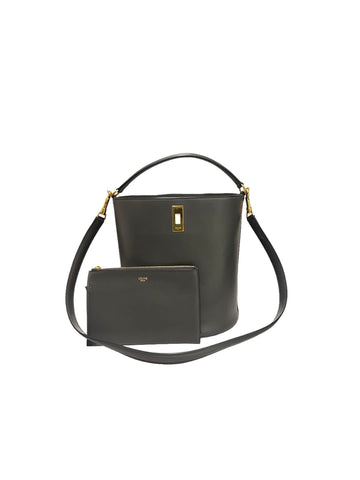 CELINE Smooth Kalbsleder 16 Bucket Schultertasche 93322289
