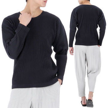 ISSEY MIYAKE Homme Plissé Basic T-shirt HP47 JK421 75 93373968