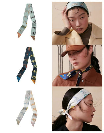 Hermes Hermès Parade Twilly Silk Women Scarf Various Colors H064150S 93378735