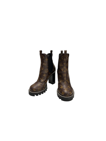 LOUIS VUITTON モノグラム スタートレイル アンクルブーツ 1A27HI 36 93978739