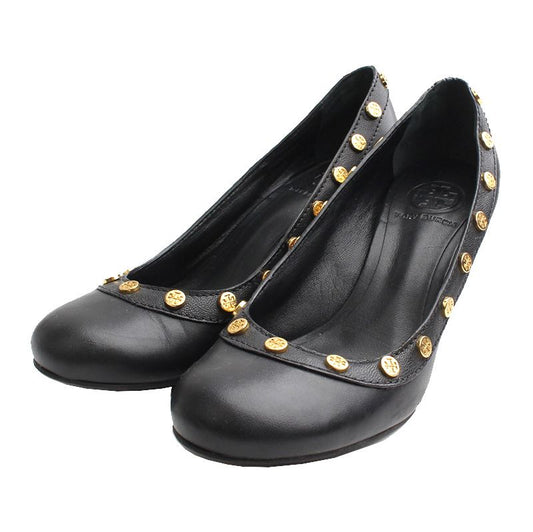 TORY BURCH Gold Logo Pumps 240 94172734
