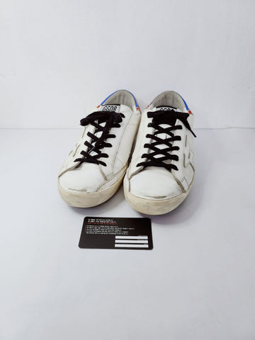Golden Goose Superstar Blue Red Tab Sneakers 40/260 94500494