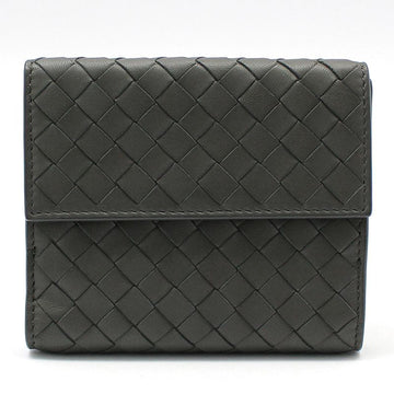 Bottega Veneta Gray Intrecciato Weave Mesh Wallet 382576 94541529