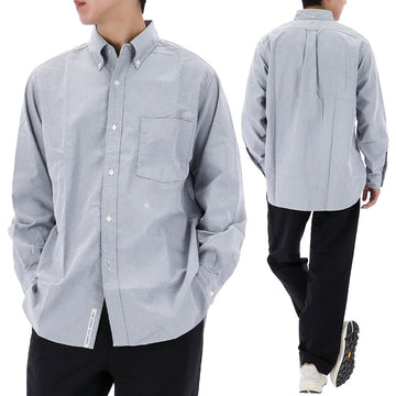 NANAMICA Button Down Wind Shirt SUGF350E Grayish Navy 94644835