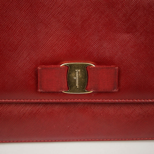 SALVATORE FERRAGAMO 21 D855 ジニーチェーンショルダー兼クロスバッグ 93808709